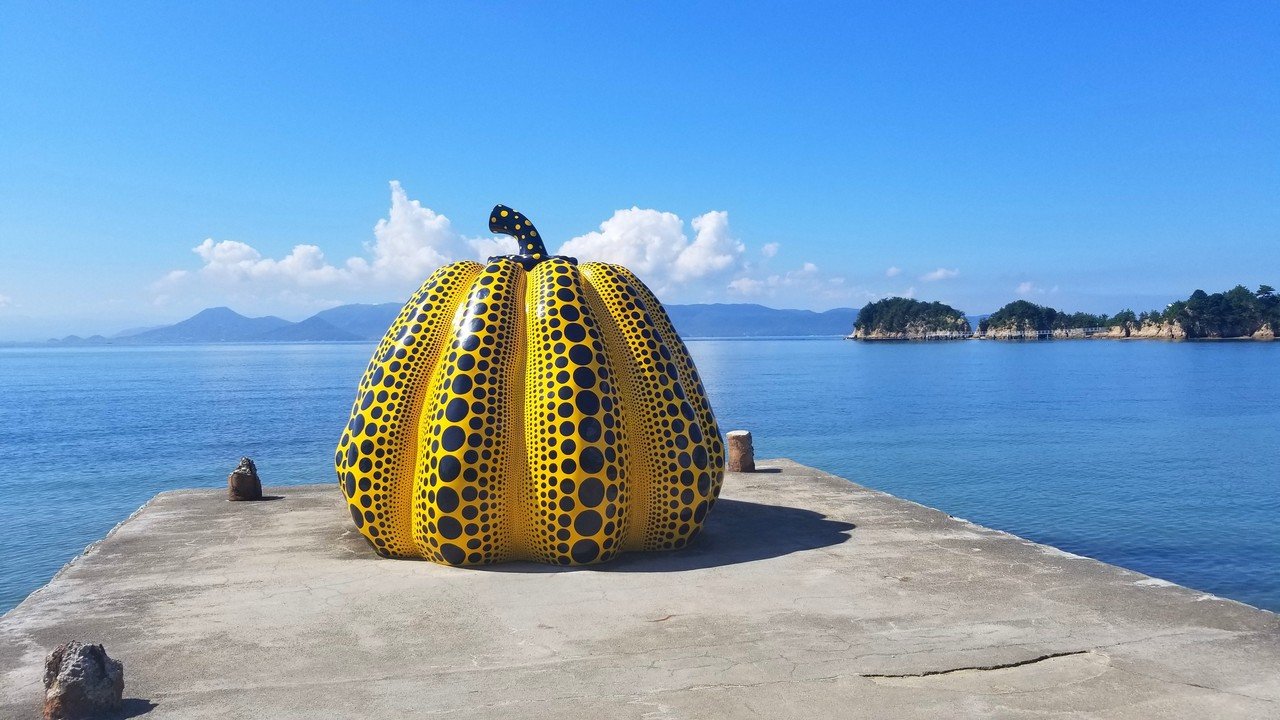 四国カブ旅08 直島 1 35少年 Note