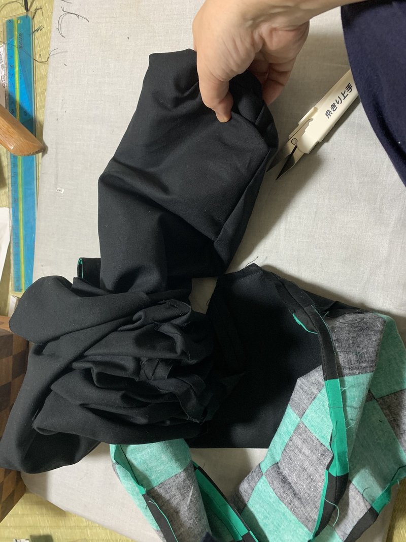炭治郎柄の竹刀袋入れ作り方 はゆゆ Note 炭治郎柄の竹刀袋入れ作り方 はゆゆ Note