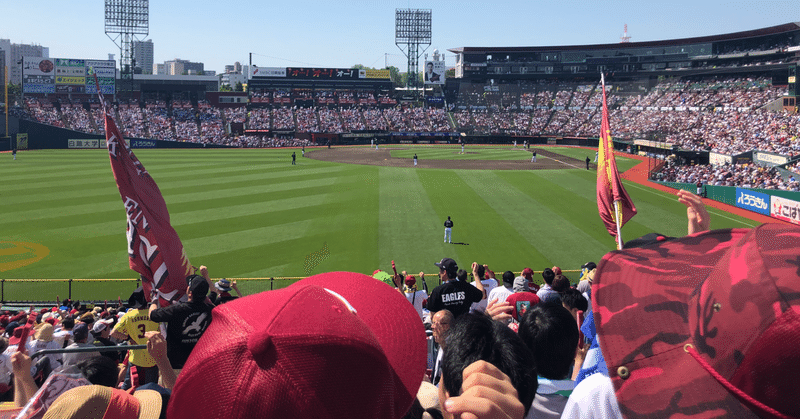 応援 メインのプロ野球観戦 れーな Note