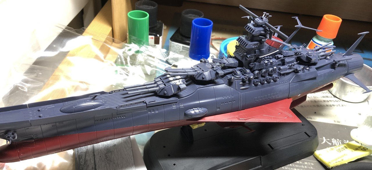 宇宙戦艦ヤマト最終決戦仕様改 製作記 粘着ヒ ストン Note