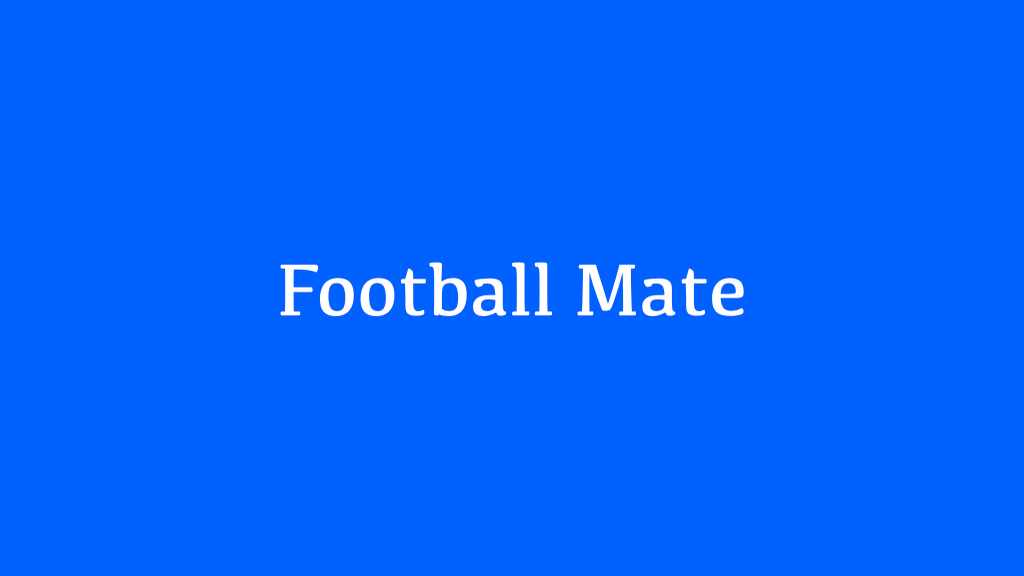 【オンラインサロン】Football Mate