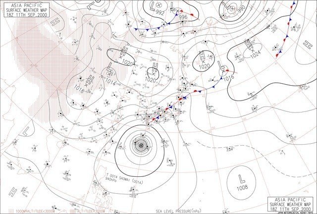 台風から遠く離れたところで降る大雨 Tenkiguma 隈 健一 Note