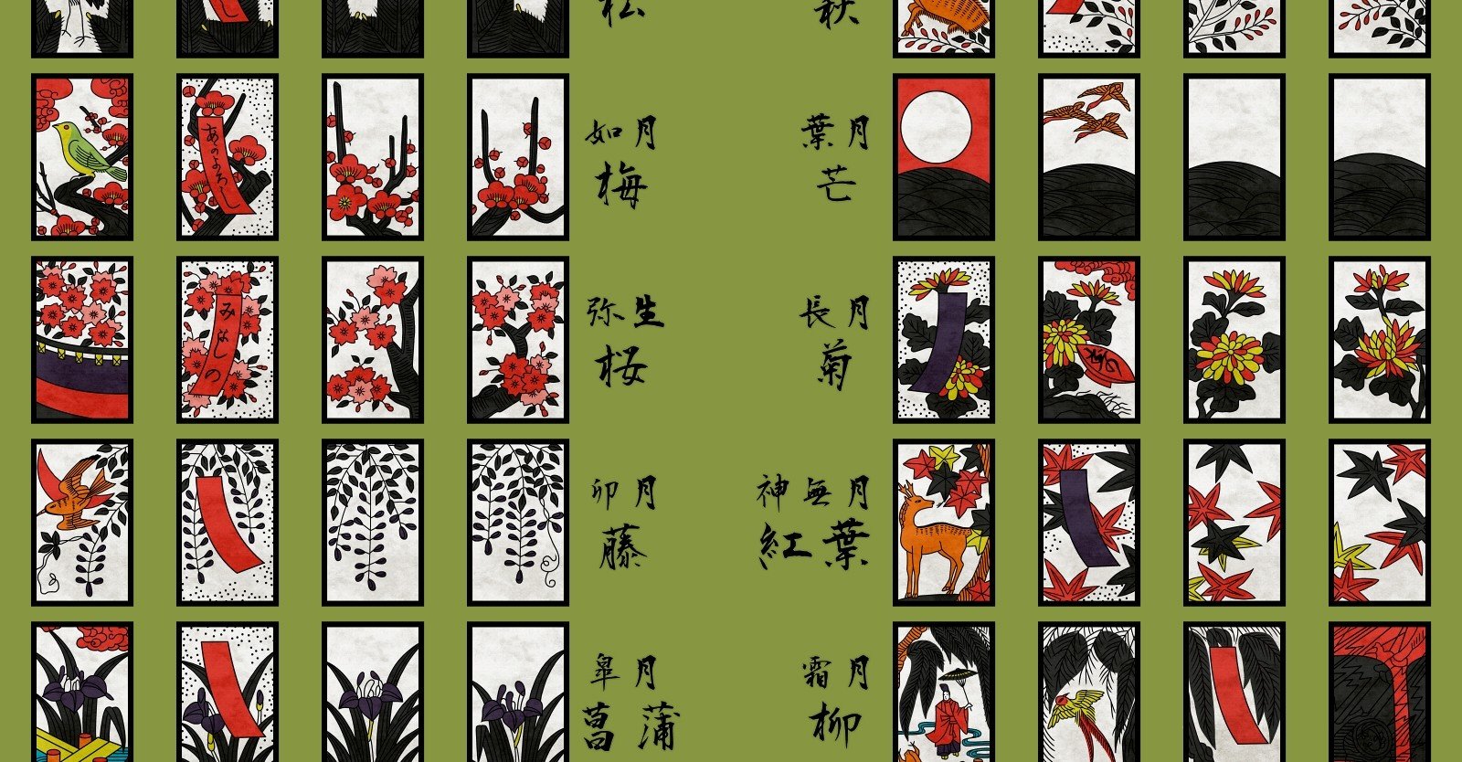 花札の札について思うこと 春山ルイ Note 花札の札について思うこと 春山ルイ Note