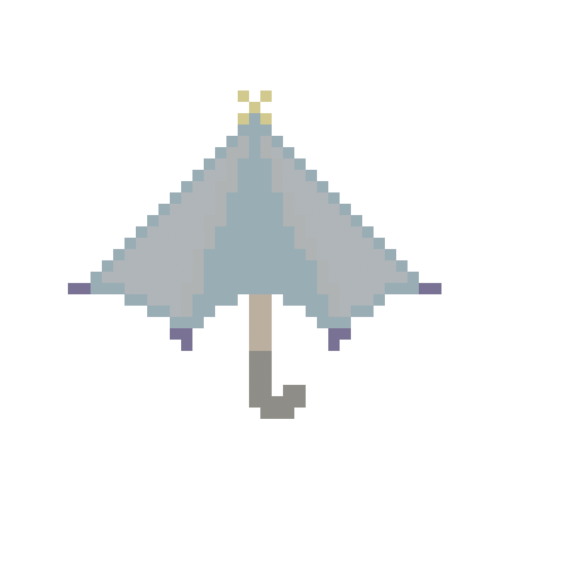 ドット絵描いたよvol 2 傘 ぱっふる Note