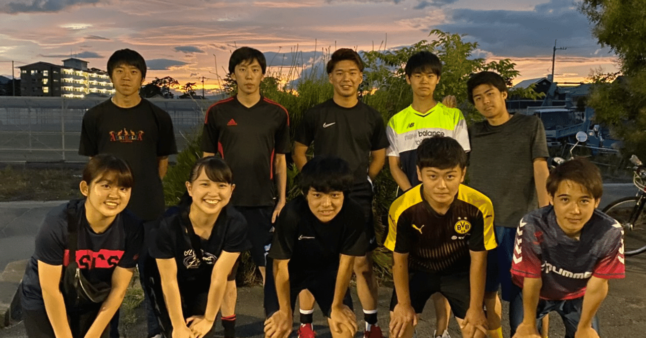 1年 江田尚也 帰宅部の選択 徳島大学医学部サッカー部 Note