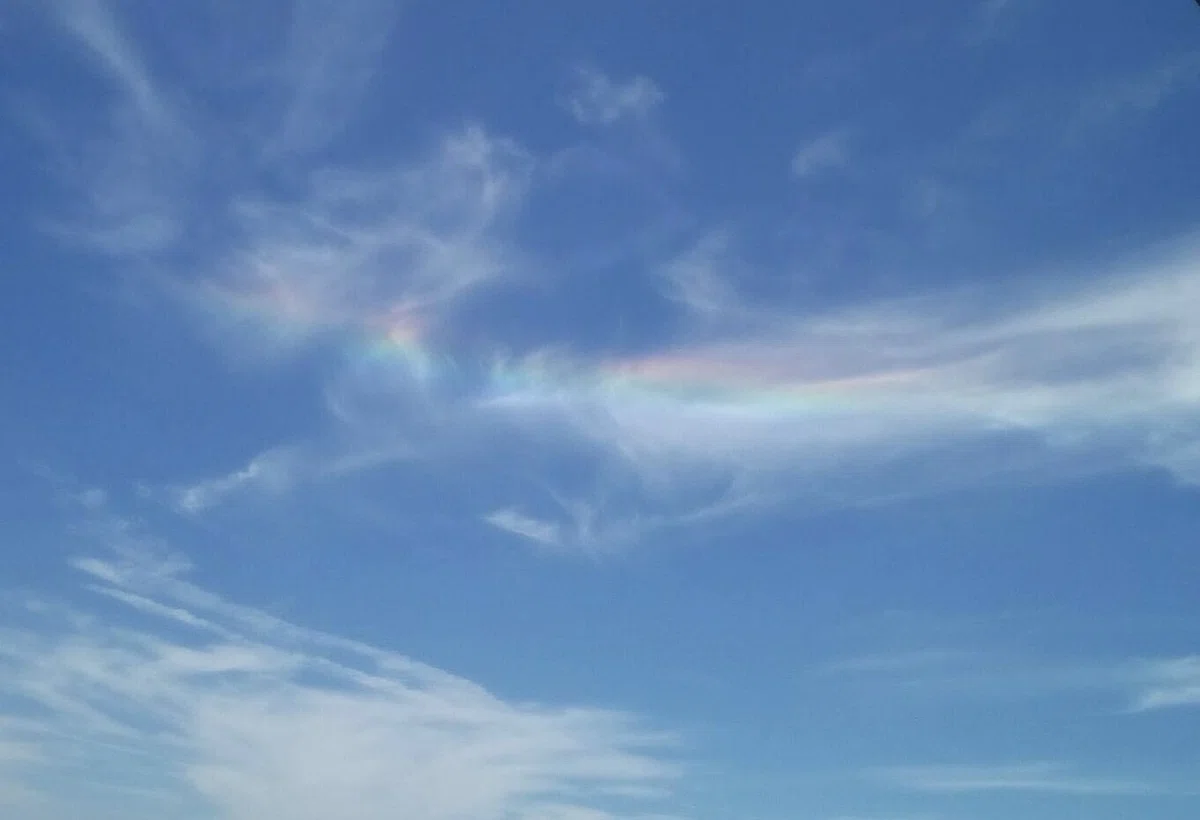 空 雲 虹 彩雲
