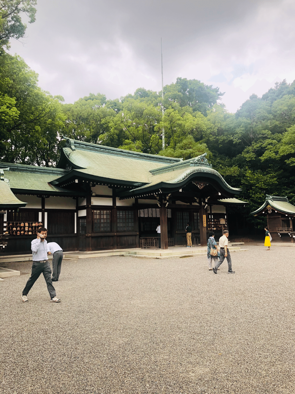 熱田神宮へ朔詣で|コージクルーニー