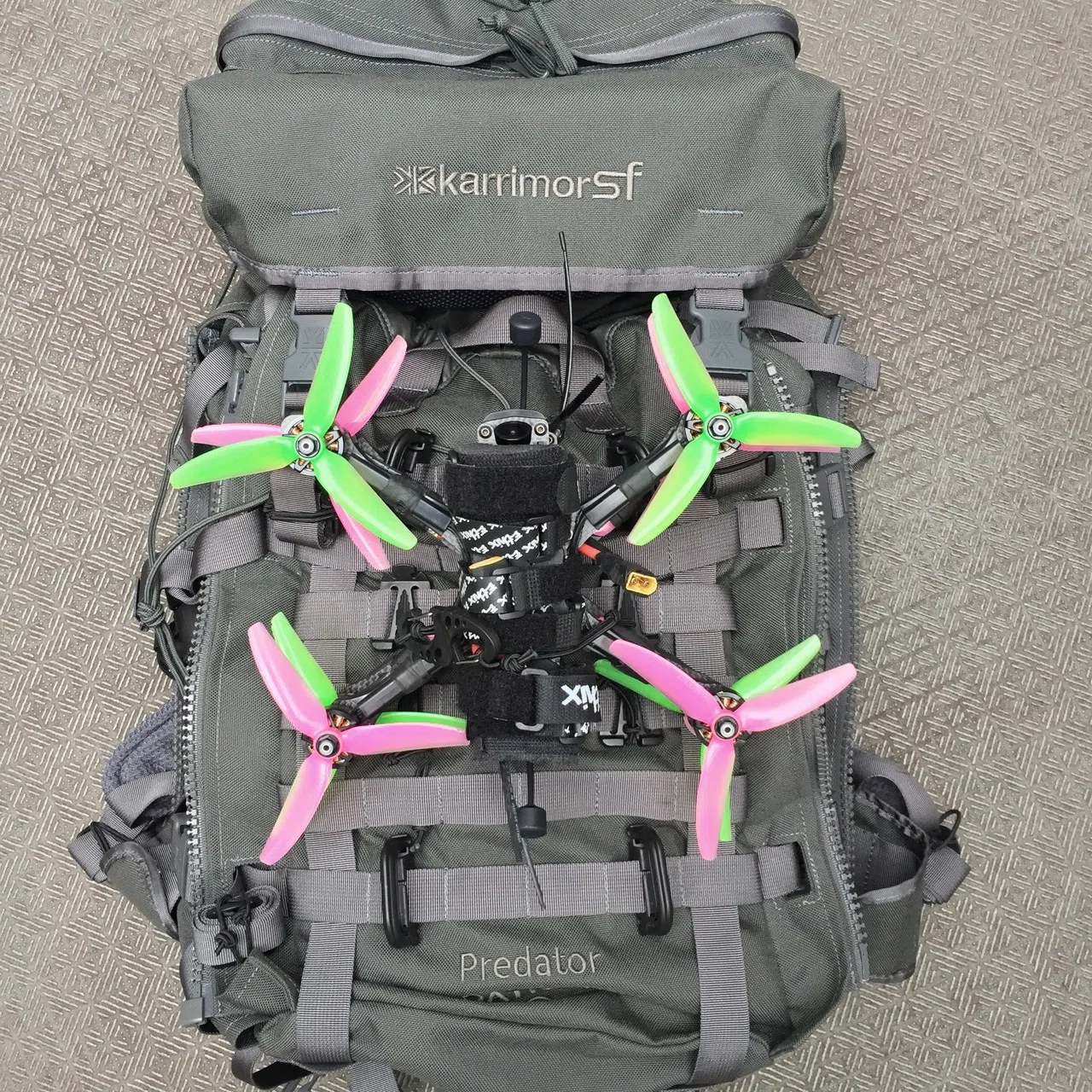 ドローン用バックパック Karrimor Sf Predator Patorol 45 Rinoq Note