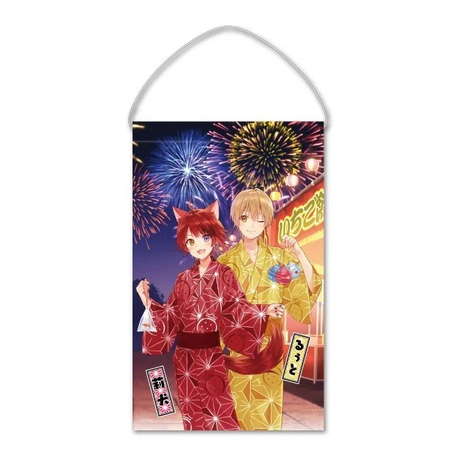 すとぷりミニタペストリーっ！（2020年夏ver.!!／莉犬×るぅと