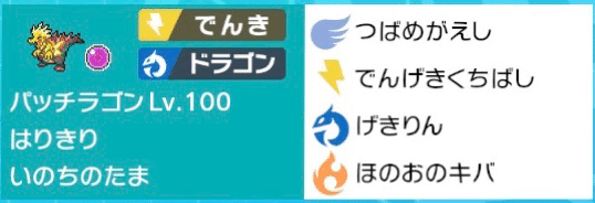 ポケモン剣盾 シングル シーズン9 使用構築 社畜 子育てスタン 最終3位 14 しょーりん Note