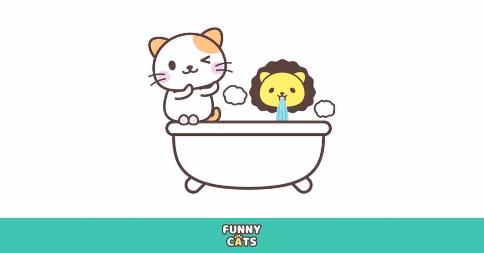 Note見出し用イラスト お風呂の準備をする猫 コーヘーズ Note
