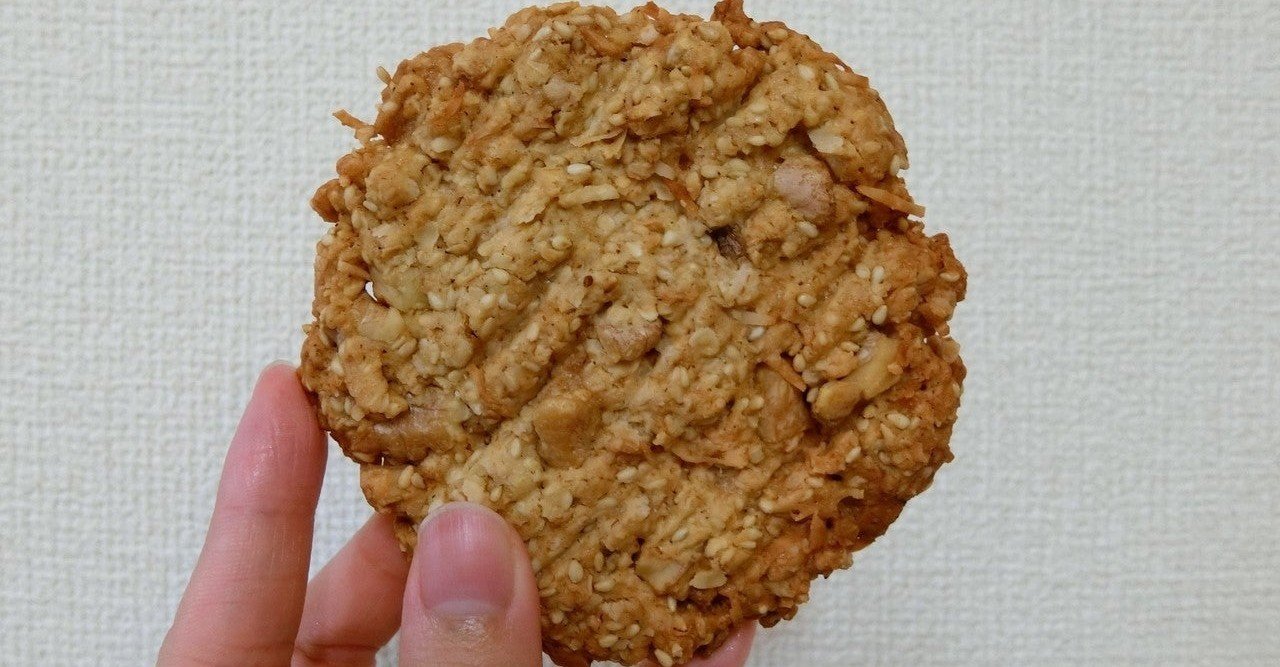 ざくざく米粉のオートミールクッキーで朝ごはん こまち Note