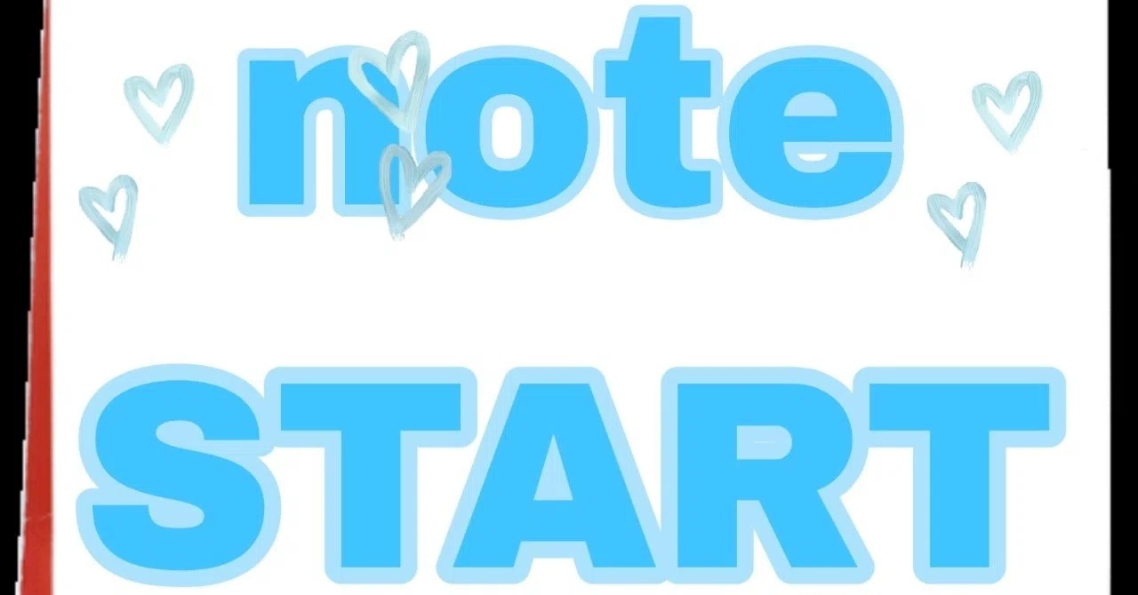 noteブログ始めます。｜∠emi_kitajima💙