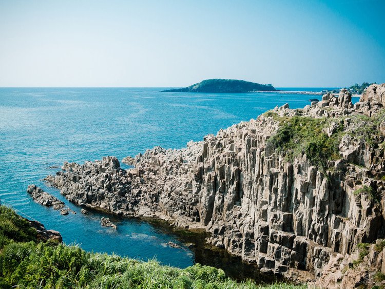 Tojinbo cliffs, Fukui