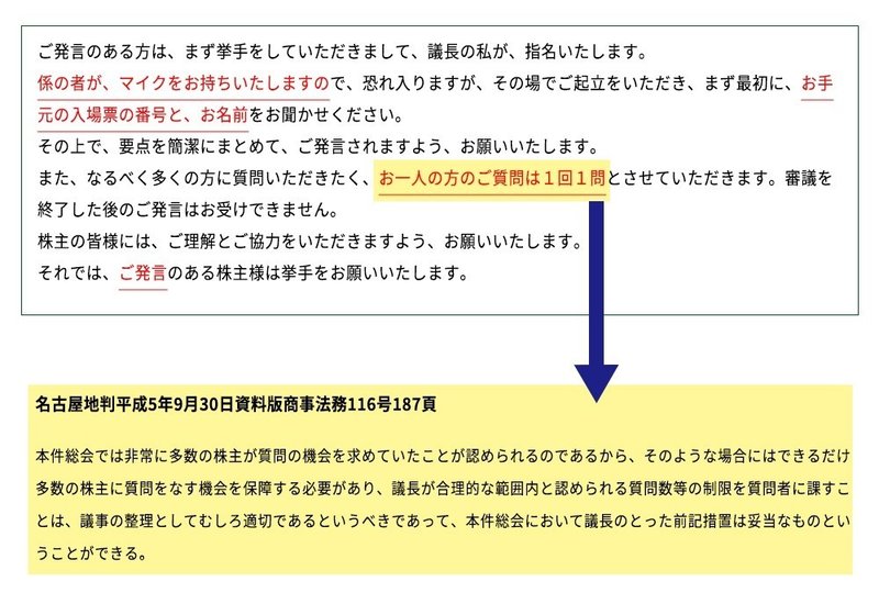 株主総会よもやま話 4 三浦法律事務所 Miura Partners Note