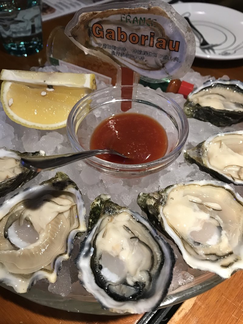 上海で生ガキ食べても大丈夫 かわうそ屋 Note