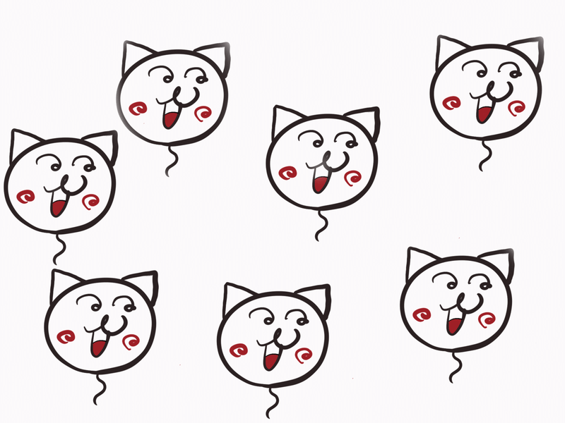 自作gif画像を合成しよう You 猫風船 Note