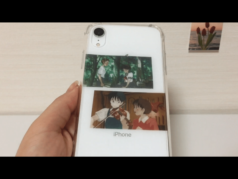 めちゃオシャレ これを見たらもうオシャレなスマホケースが作れちゃう 透明トレカやチェキ風 No Protect No Life Note