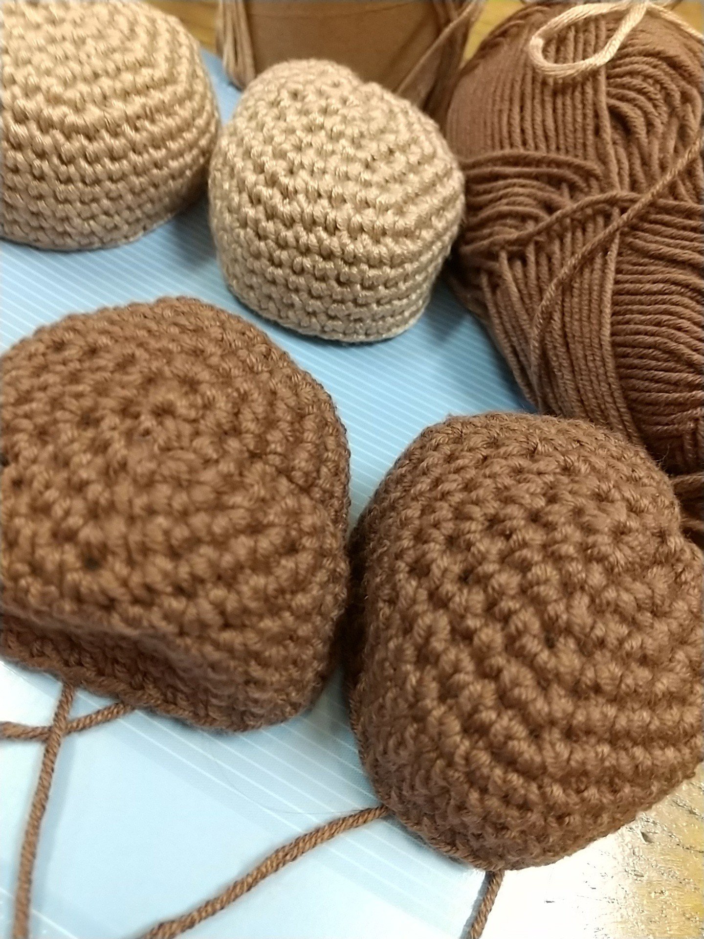 E*n様 スズメのちゅんころくん 編みぐるみ E*n様 スズメのちゅんころくん 編みぐるみ