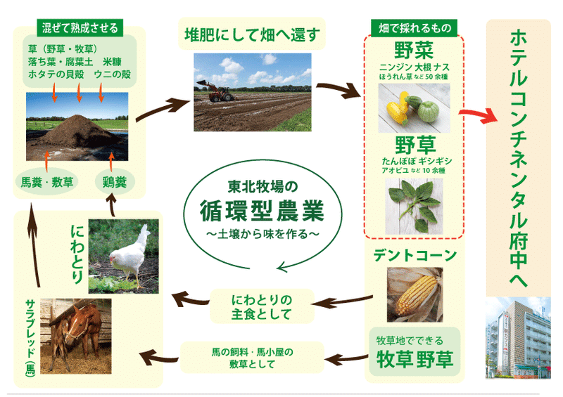 循環農業の仕組み(写真)