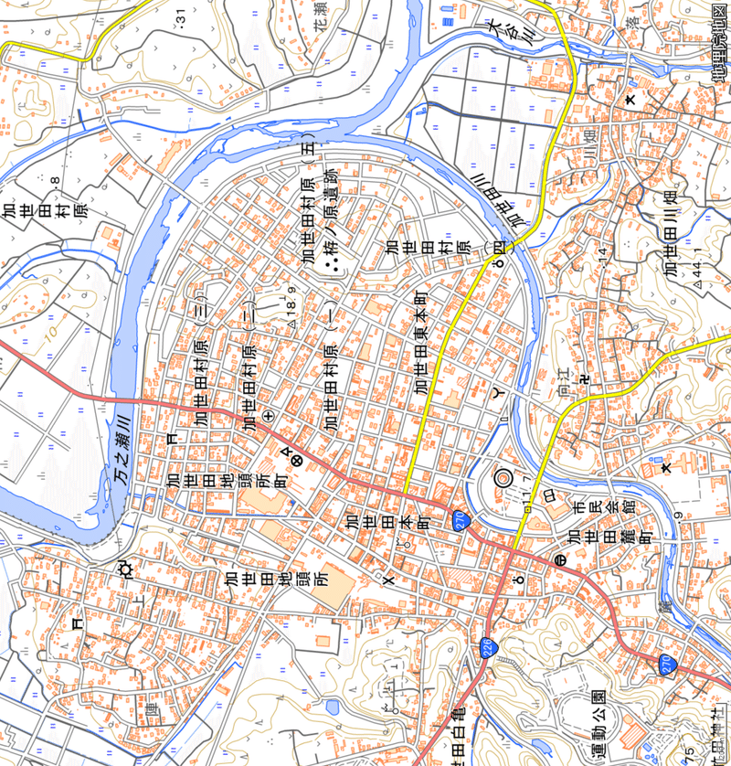 ドラえもん生誕祭 Part2 ドラえもんの地理学 その２ 地形図 地理院地図 の中でドラえもんを探そう 地理bの旅 Note