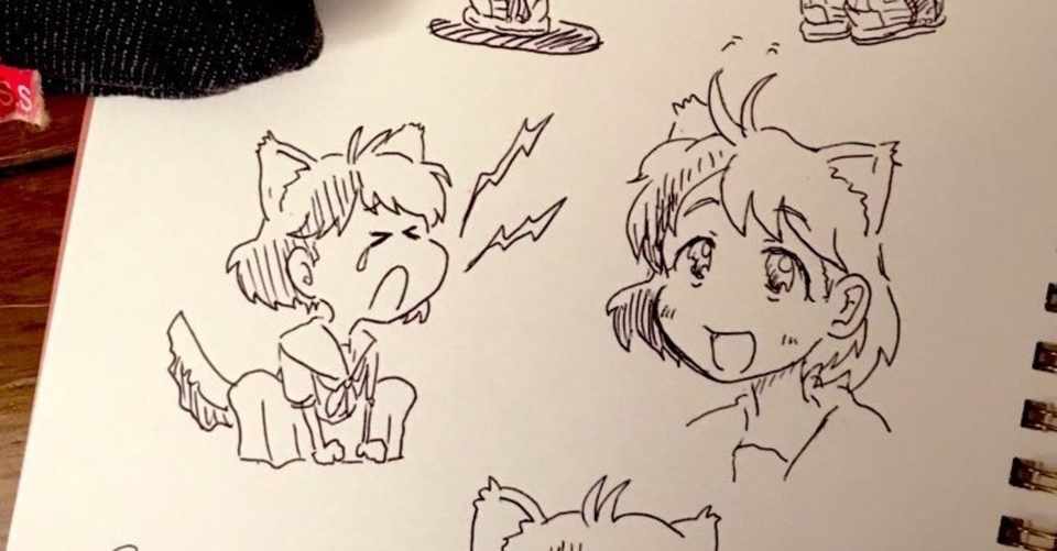 日記 イヌっ娘落書き ゆこ ぺんぎん丸 Note