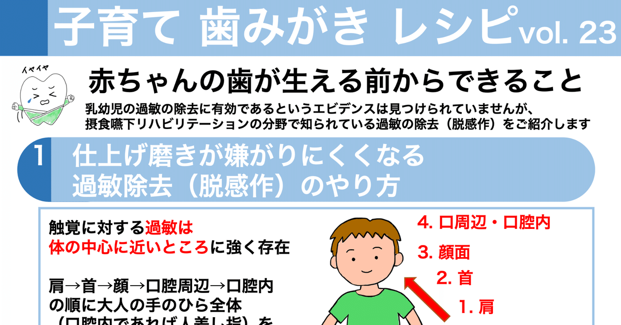 赤ちゃんの歯が生える前からできること 子育て歯みがきレシピ Vol 23 子育て歯みがきレシピ Note