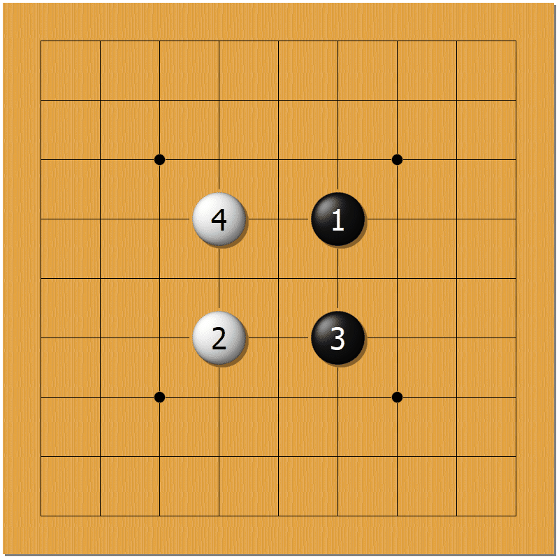 囲碁クエスト9路盤のレーティングを0上げていこう 白番の方針 いば 趣味 Note