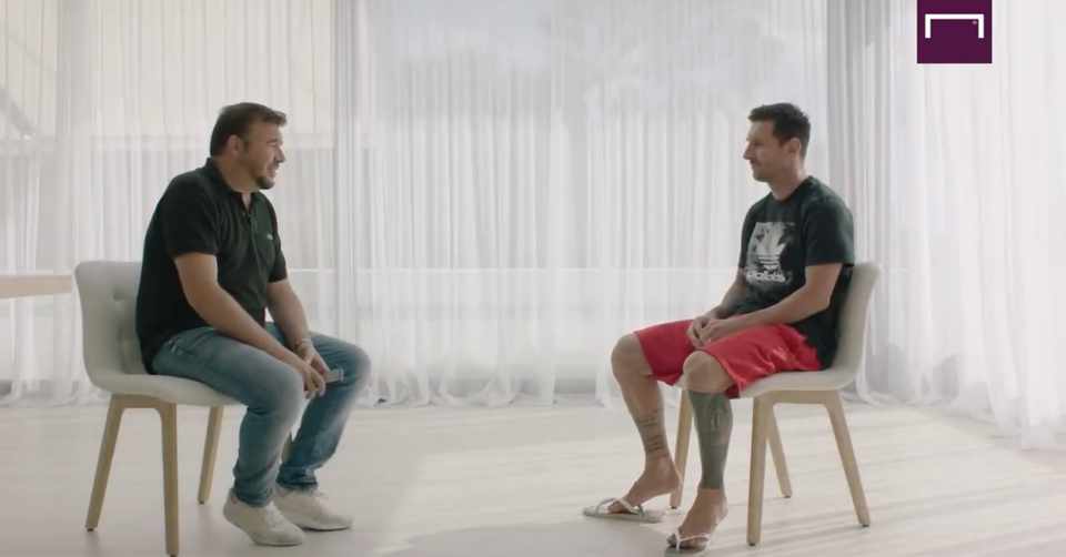 メッシ インタビュー翻訳 Noji Kenta Note