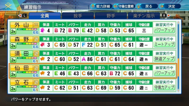 育てて 信じて 共に夢を掴め パワプロ 栄冠ナイン プレイレビュー だらけ Note