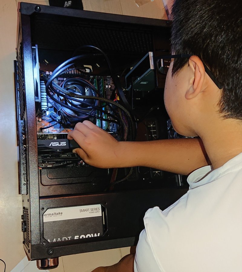 週刊 中1男子 18 初めての自作pc ゆかり Note