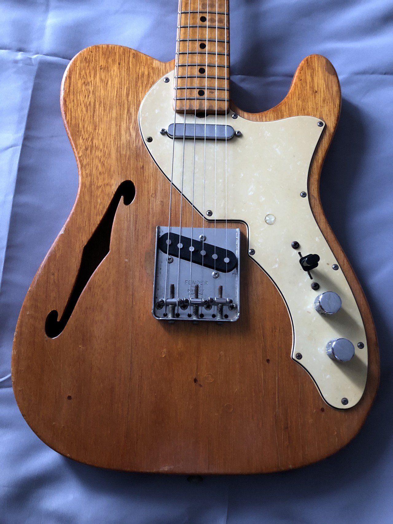 Fender CuNiFe Wide Range Humbuckerを用いたLEAD3のTelecaster Fender CuNiFe Wide Range Humbuckerを用いたLEAD3のTelecaster