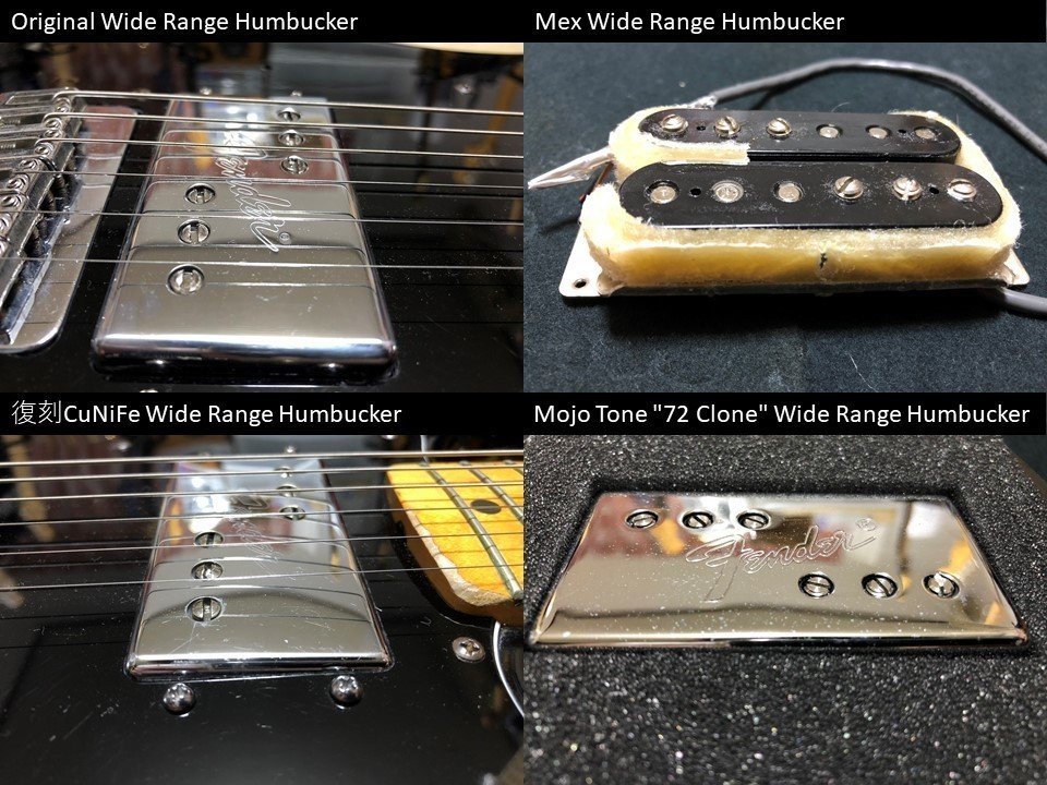 Fender CuNiFe Wide Range Humbuckerを用いたLEAD3のTelecaster Deluxe 