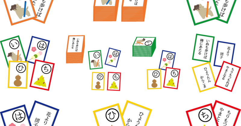 ことわざかるた Chi Ma Note