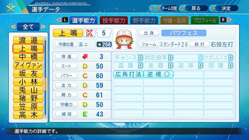 パワプロ オリジナル選手公開 ヒロアカ 1 A組 ウエト Note