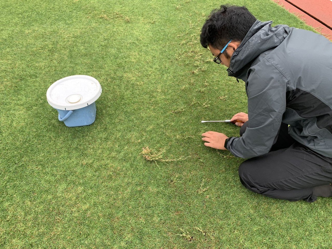 目指すは 最高の脇役 グラウンドキーパー Tbkの確固たる矜持 ザスパクサツ群馬 Nest ネスト サポーターの想いを伝えるメディア Note