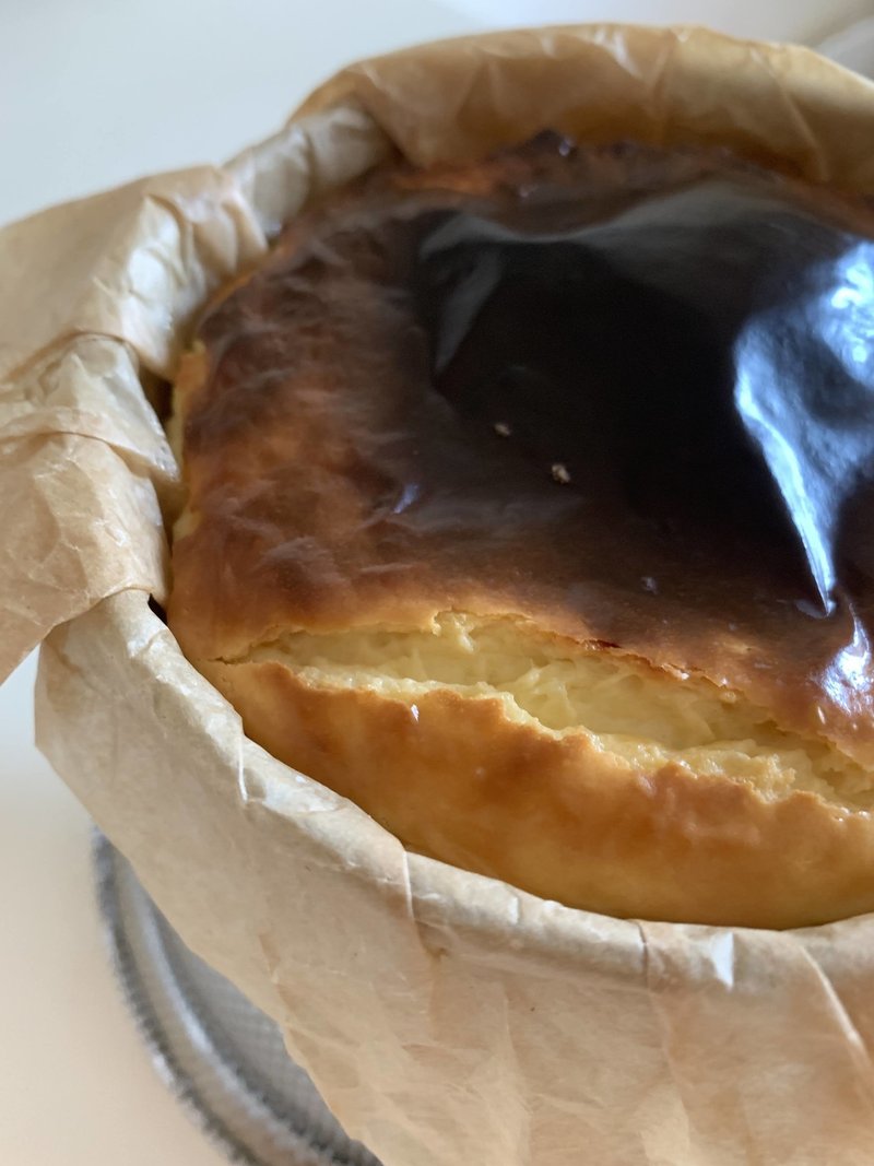 絶対に失敗しないバスクチーズケーキ ゴムベラで混ぜるだけ ラ ヴィーニャを想像して作る プラム Note 絶対に失敗しないバスクチーズケーキ ゴムベラで混ぜるだけ ラ ヴィーニャを想像して作る プラム Note