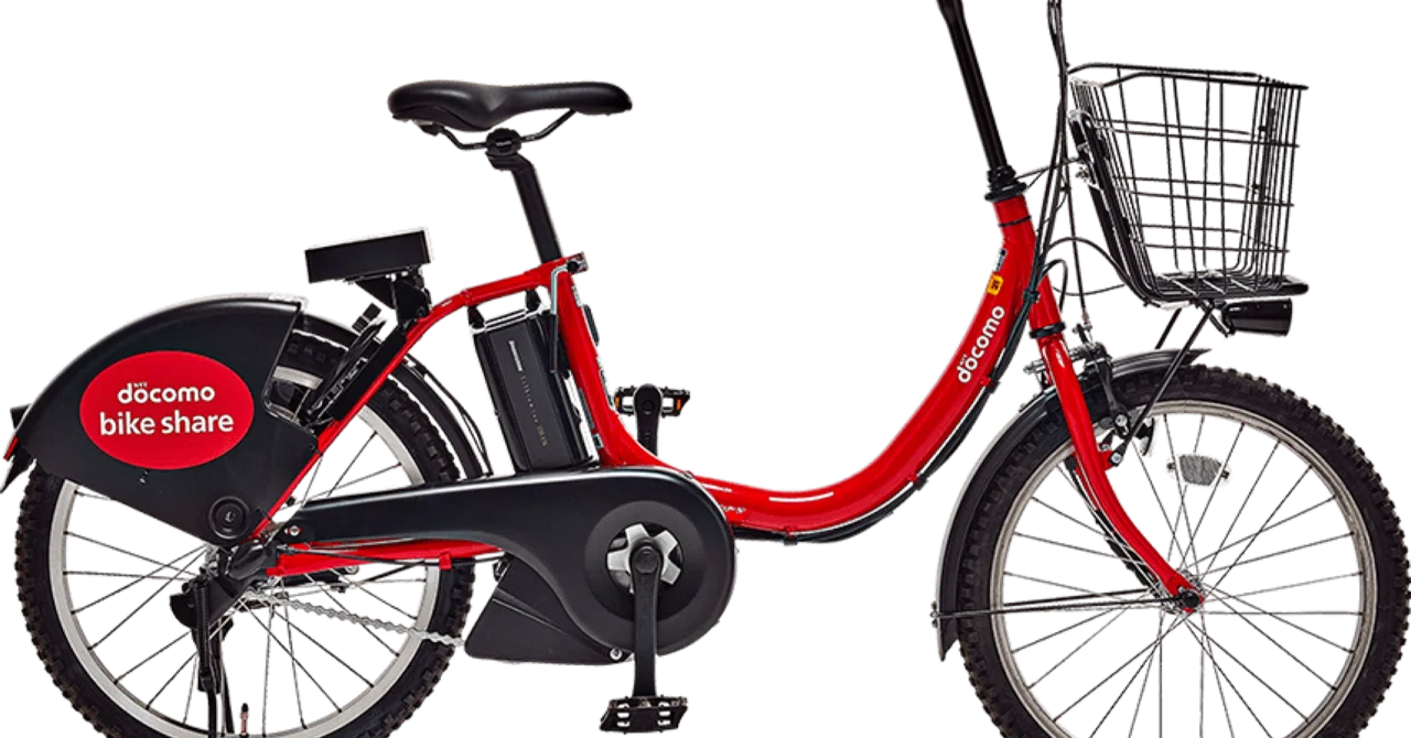 街で見かける赤い自転車｜じろう