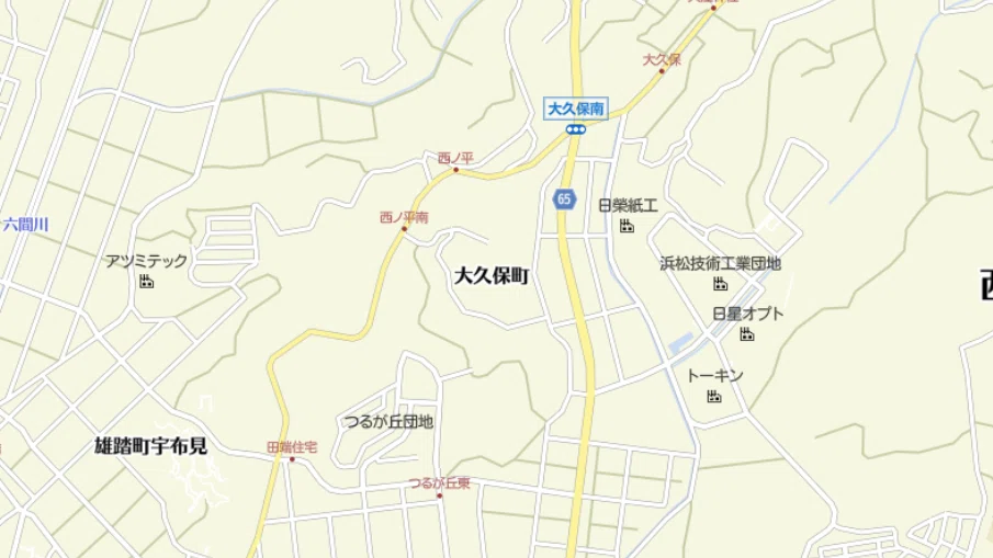 浜松市大久保町