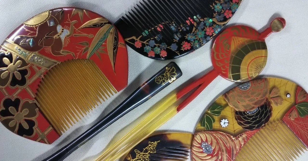 日本人女性の櫛(くし)・かんざし｜A.C.T.Y plains