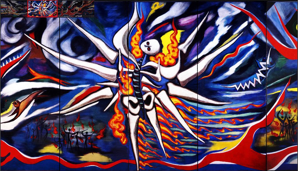 岡本太郎「明日の神話」をめぐって｜Burari