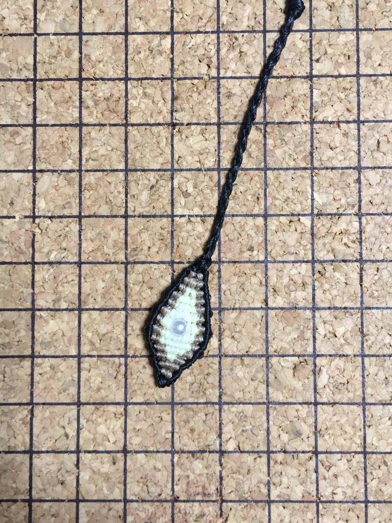 マクラメ78 四つ編みエンド ひし形01 09 07 おおや マクラメ Note