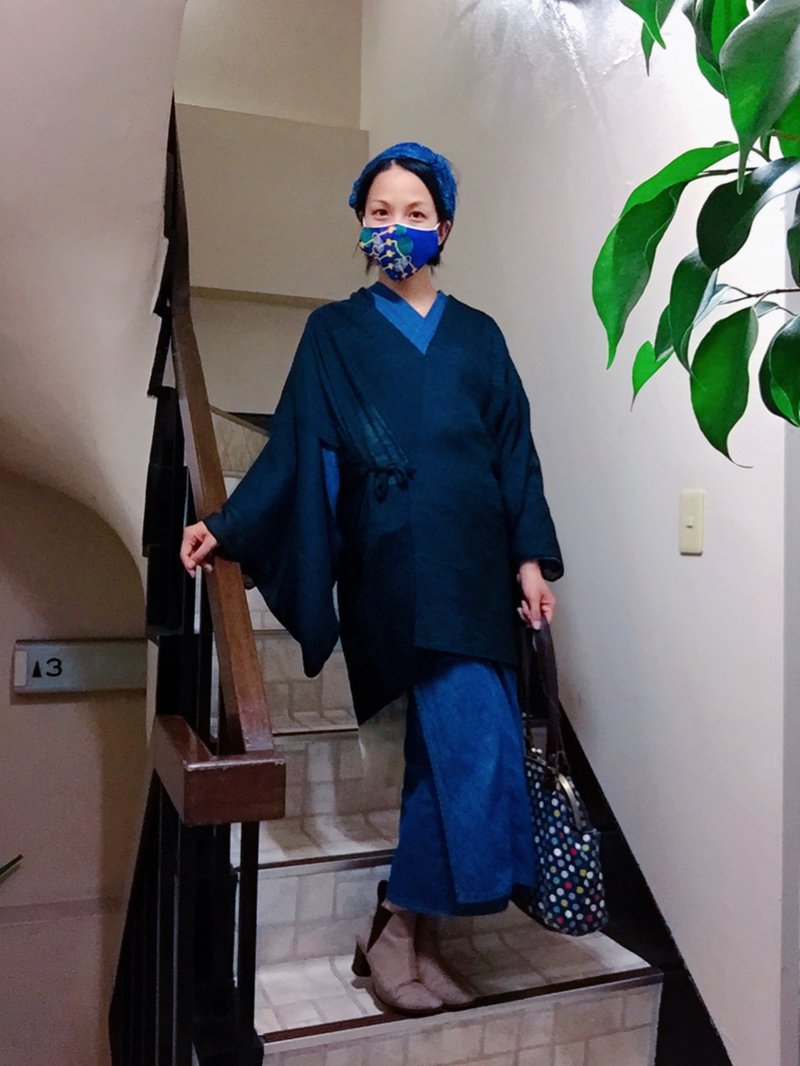 道中着ブーム到来 雨の日和洋ミックス コーデ解説付き Doraneco Note