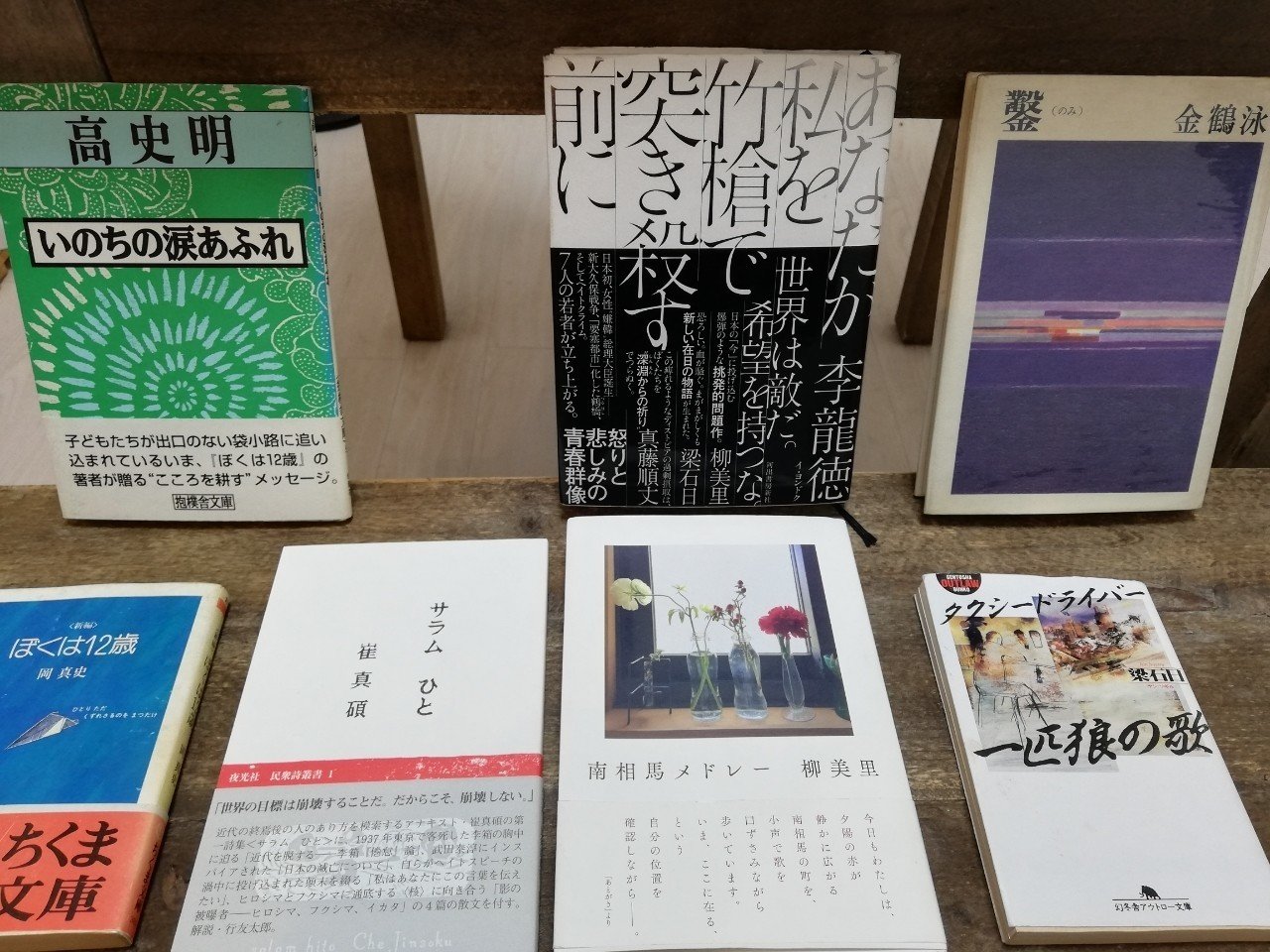 在日文学7選( 金鶴泳、梁石日、高史明、崔真碩、岡真史、柳美里 在日文学7選( 金鶴泳、梁石日、高史明、崔真碩、岡真史、柳美里
