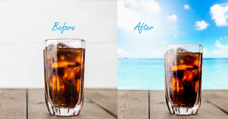Photoshop 03 アイスコーヒーのグラスに水滴をプラスして もっとcooolに Takako Taniguchi デザイン事務所主宰 Note