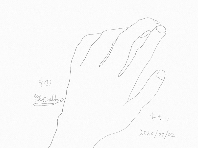 1週間手を描き続けたら Cherabby Note 1週間手を描き続けたら Cherabby Note