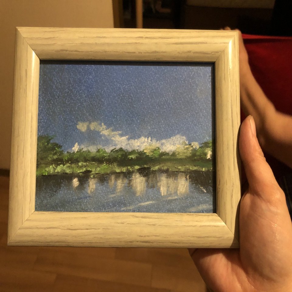 坂口恭平さんの パステル絵画教室 がめちゃめちゃ楽しかった サーシュ Note
