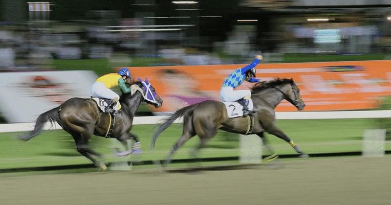 川崎競馬〜流し撮りの練習