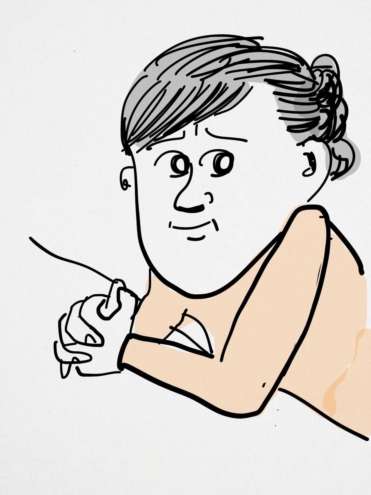 イラストの練習 49 なんか スランプですわ 鮎 Note