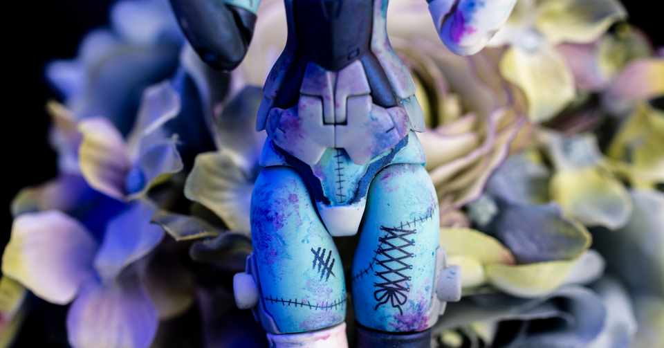 青肌 ツギハギ 1 12美少女プラモでゾンビ娘をつくろう 色決め編 かいてんちょっぷのーと Note